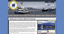 Desktop Screenshot of dannmarinetowing.com